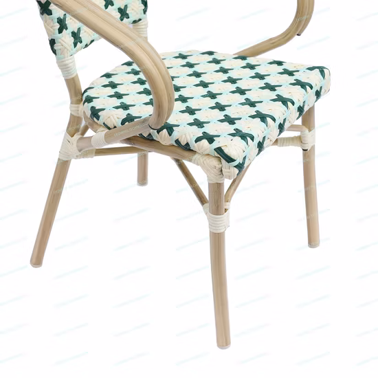 현대 옥외 정원 가구 호텔 대중음식점 플라스틱 목제 식탁 의자