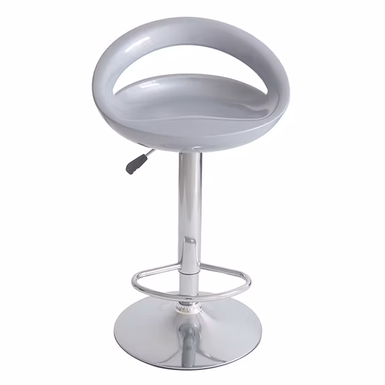 Factory Sale Breakfast Iron Metal Swivel High Back Tall Plastic Upholstered Kitchen Counter Table Barstool Bar Chair Stools