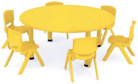 Kids Plastic Round Table and Chairs