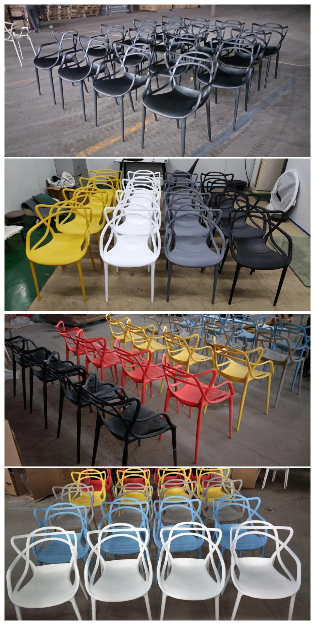 Wholesale Outdoor Commercial Stackable Silla Lounge/Restaurant/Plastic Chairs Price for Dining/Modern/Party/Garden/Coffee Shop/Event/Dining Room Furniture