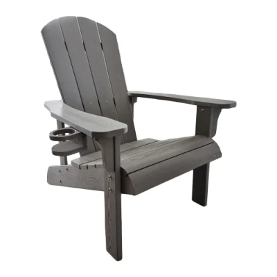 폴리스티렌/플라스틱 및 목재 소재로 제작된 야외용 Adirondack 의자, 새로운 디자인의 현대적인 디자인