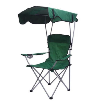 리프트와 우산 캠핑 액세서리와 휴대용 접이식 비치 의자 낚시 의자 야외 가구 옥스포드 천 Wyz20333